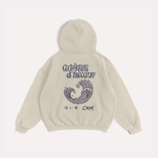 Hoodie Océan d'amour