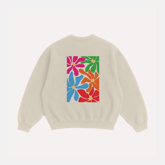 Sweatshirt flora