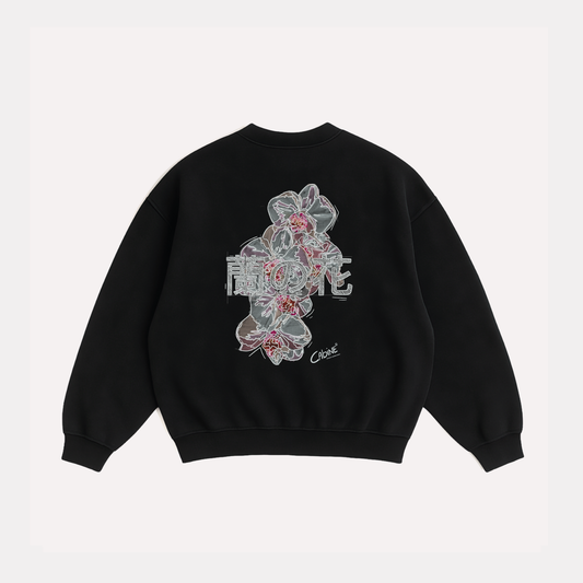 Sweatshirt Orchidée