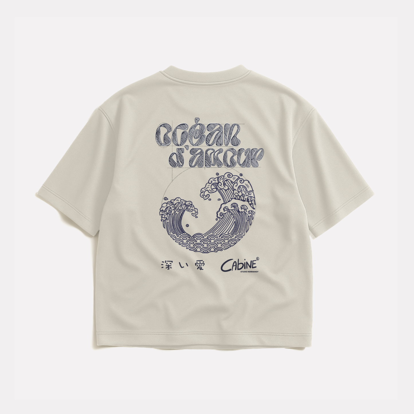 T-shirt Océan d'amour